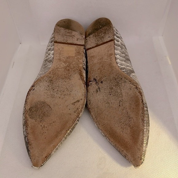 M. Gemi Metallic Python Print Flats Size EU 40 / US 9 - GUC - Picture 10 of 12